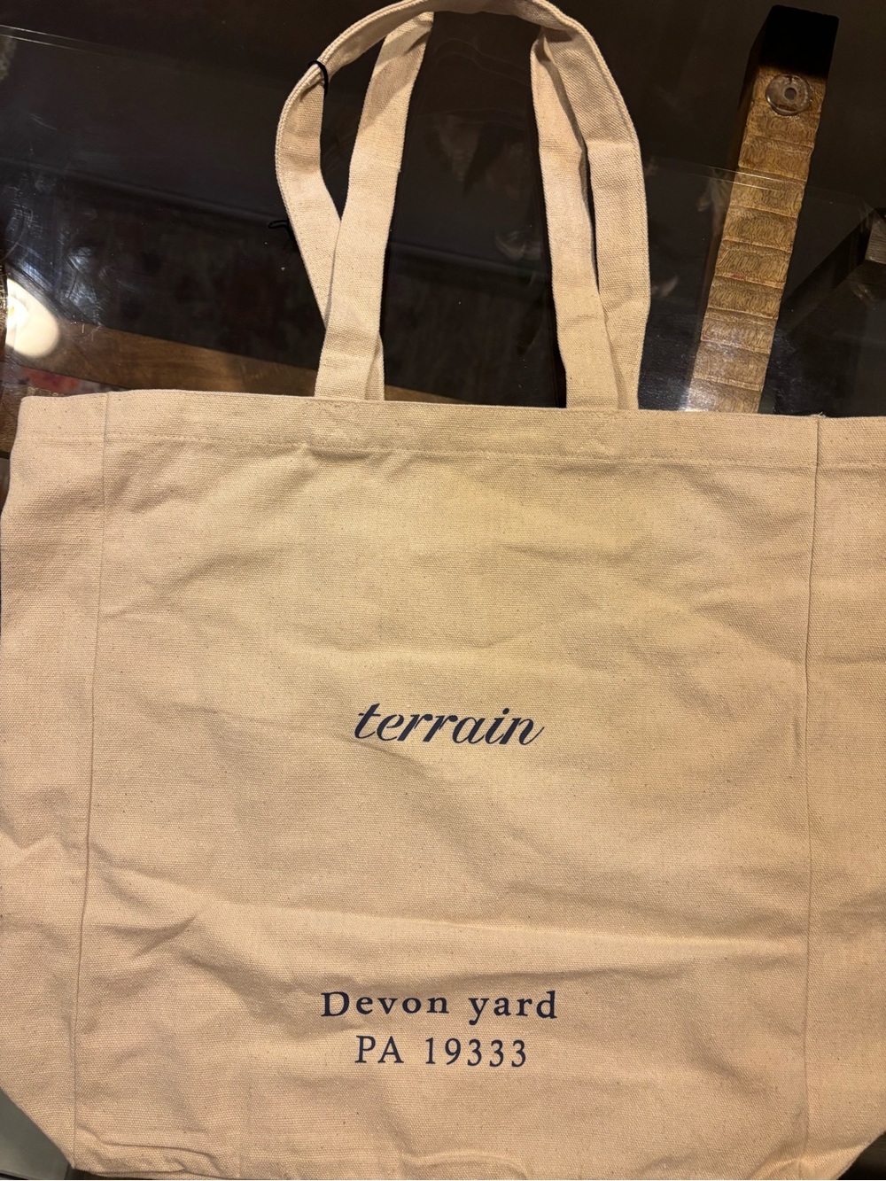 Terrain Classic Canvas Tote Bag